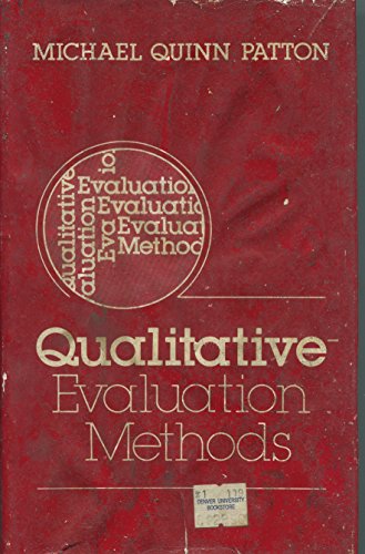 Imagen de archivo de Qualitative Evaluation Methods a la venta por Better World Books