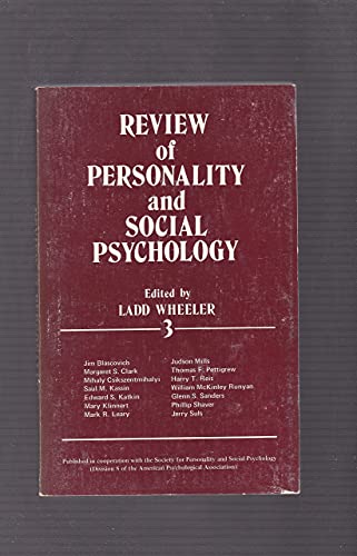 Imagen de archivo de Review of Personality and Social Psychology. a la venta por Defunct Books