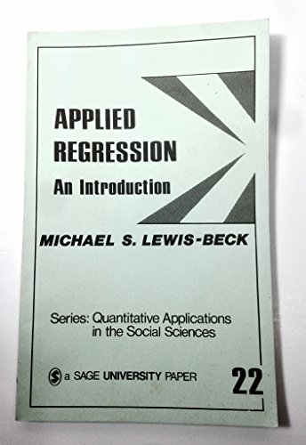 Stock image for Applied Regression: An Introduction for sale by ThriftBooks-Atlanta