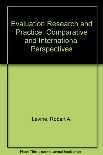 Stock image for Evaluation Research and Practice: Comparative and International Perspectives for sale by Bayside Books