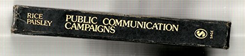 Stock image for Public Communication Campaigns for sale by GF Books, Inc.