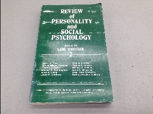 Stock image for Review of Personality and Social Psychology: 2 for sale by UHR Books