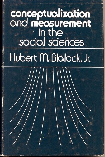 Stock image for Conceptualization and Measurement in the Social Sciences for sale by Better World Books