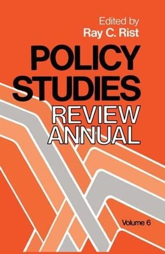 Stock image for Policy Studies: Review Annual: Volume 6 for sale by Wonder Book