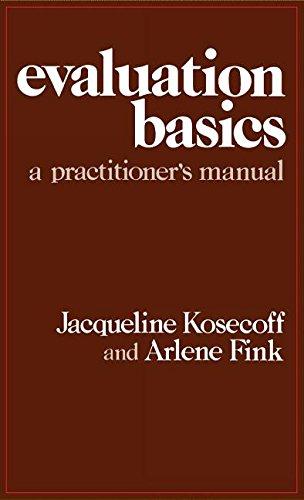 Stock image for Evaluation Basics : A Practitioner's Manual for sale by Better World Books