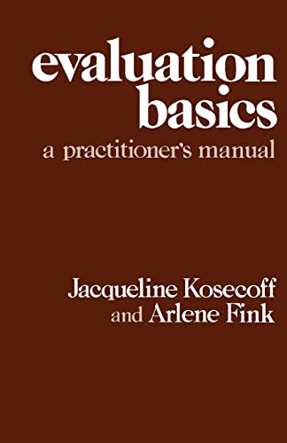 Stock image for Evaluation Basics: A Practitioner's Manual for sale by Lucky's Textbooks