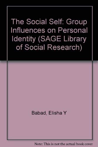 Stock image for The Social Self: Group Influences on Personal Identity (SAGE Library of Social Research) for sale by Phatpocket Limited