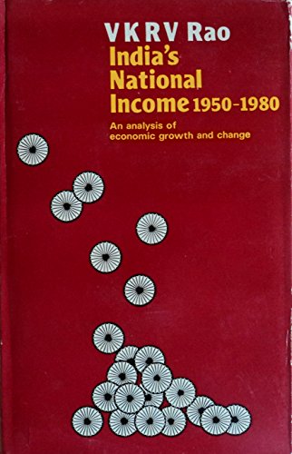 9780803919501: India′s National Income 1950-80: An Analysis of Economic Growth and Change