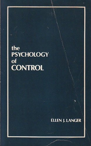 9780803919631: The Psychology of Control