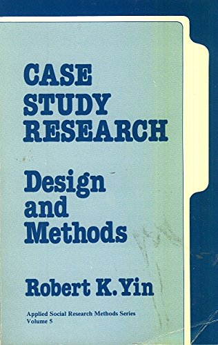 9780803920576: Case Study Research: Design And Methods