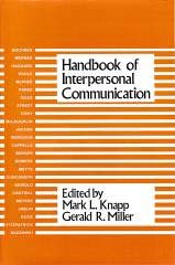 Beispielbild fr Handbook of Interpersonal Communication zum Verkauf von Better World Books