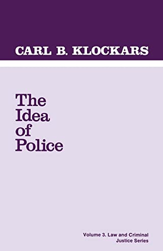 Beispielbild fr The Idea of Police zum Verkauf von Better World Books