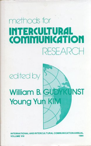 Beispielbild fr Methods for Intercultural Communication Research (International and Intercultural Communication Annual) zum Verkauf von dsmbooks