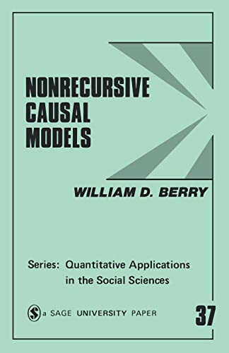 Stock image for Nonrecursive Causal Models for sale by Better World Books: West