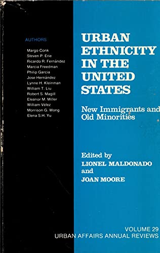 Stock image for Urban Ethnicity in the United States: New Immigrants and Old Minorities for sale by DogStar Books