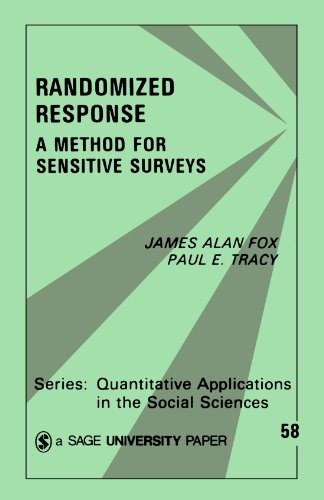 Beispielbild fr Randomized Response : A Method for Sensitive Surveys zum Verkauf von Better World Books