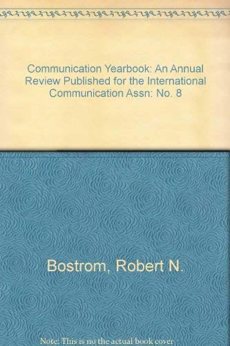 Beispielbild fr Communication Yearbook 8 zum Verkauf von Ammareal