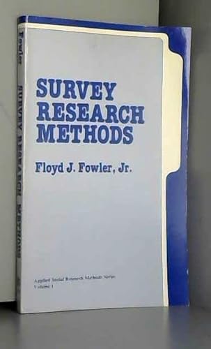 Beispielbild fr Survey Research Methods zum Verkauf von Better World Books