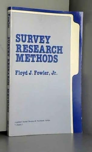 Imagen de archivo de Survey Research Methods a la venta por Better World Books