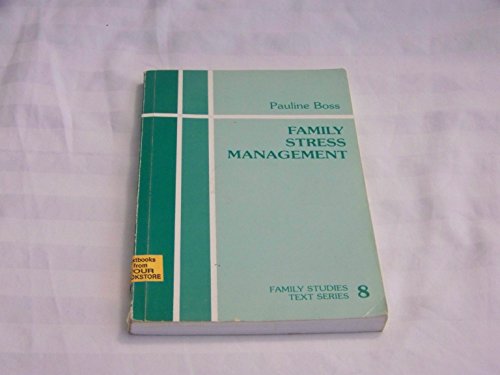 Imagen de archivo de Family Stress Management a la venta por Better World Books