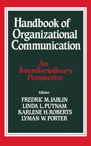 Stock image for Handbook of Organizational Communication: An Interdisciplinary Perspective for sale by Half Price Books Inc.