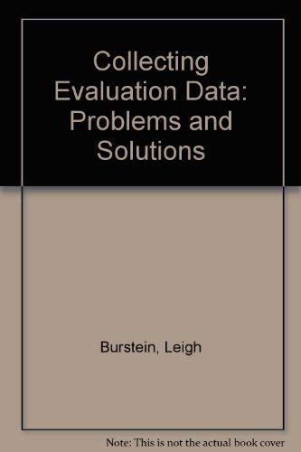 Stock image for Collecting Evaluation Data: Problems and Solutions for sale by Mythos Center Books