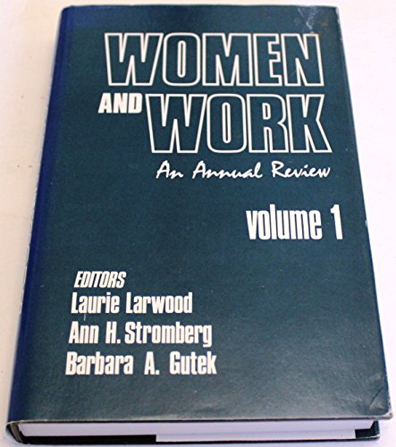 Beispielbild fr Women and Work: An Annual Review: Volume 1 (Women and Work: A Research and Policy Series) zum Verkauf von Wonder Book