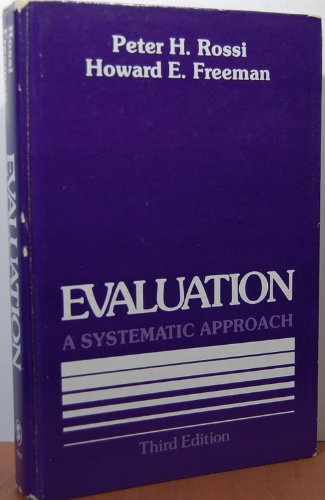 Beispielbild fr Evaluation: A Systematic Approach zum Verkauf von Wonder Book