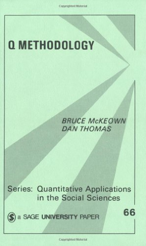 Stock image for Q Methodology (Quantitative Applications in the Social Sciences) for sale by Old Line Books