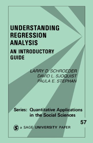 Stock image for Understanding Regression Analysis: An Introductory Guide (Quantitative Applications in the Social Sciences) for sale by Wonder Book