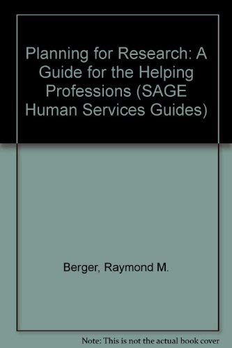 Stock image for Planning for Research : A Guide for the Helping Professions for sale by Better World Books