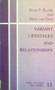 9780803930599: Variant Lifestyles and Relationships (Family Studies Text series)