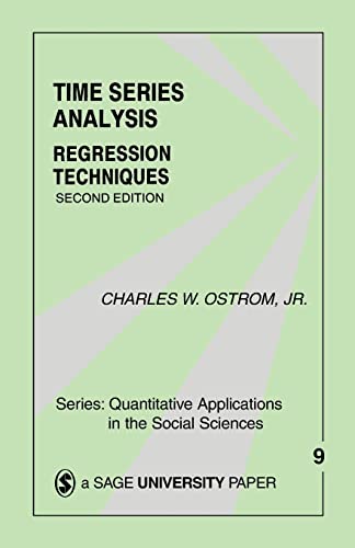 Time Series Analysis - Ostrom, Charles W.