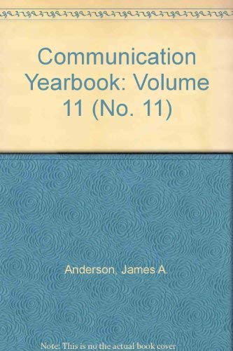 9780803931381: Communication Yearbook: Volume 11