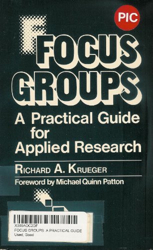 9780803931879: Focus Groups: A Practical Guide for Applied Research