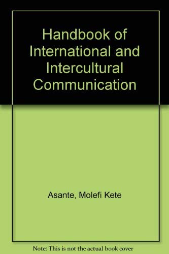 9780803932029: Handbook of International and Intercultural Communication