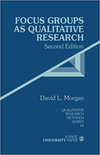 Imagen de archivo de Focus Groups as Qualitative Research, Qualitiative Research Methods series 16, a la venta por Alf Books