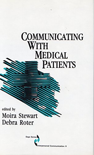 9780803932166: Communicating With Medical Patients