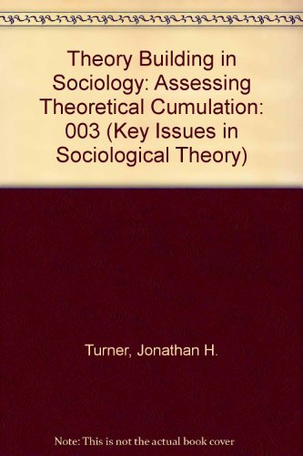 Stock image for Theory Building in Sociology: Assessing Theoretical Cumulation (Key Issues in Sociological Theory) for sale by Ergodebooks