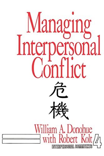 Beispielbild fr Managing Interpersonal Conflict zum Verkauf von Better World Books
