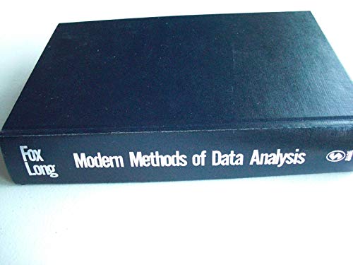 Beispielbild fr Modern Methods of Data Analysis zum Verkauf von Better World Books