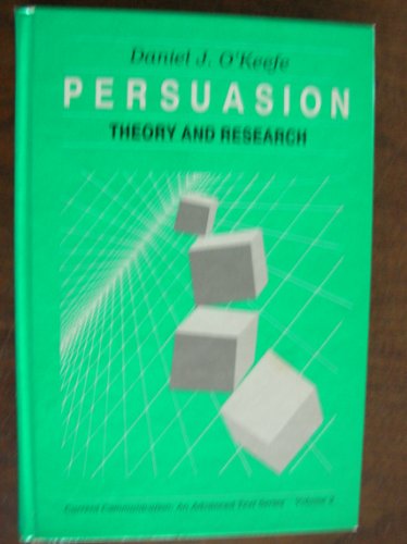 Beispielbild fr Persuasion: Theory and Research (Current Communication) zum Verkauf von WorldofBooks