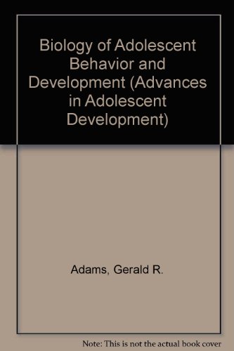 Imagen de archivo de Biology of Adolescent Behavior and Development (Advances in Adolescent Development) a la venta por Ergodebooks