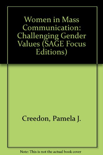 Stock image for Women in Mass Communication: Challenging Gender Values for sale by Bingo Used Books