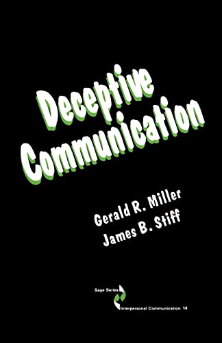 Beispielbild fr Deceptive Communication (SAGE Series in Interpersonal Communication) zum Verkauf von Wonder Book