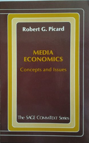 Beispielbild fr Media Economics: Concepts and Issues (Sage Commtext Series) zum Verkauf von medimops