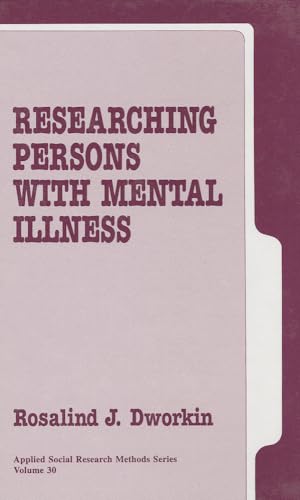Stock image for Researching Persons with Mental Illness for sale by Ria Christie Collections