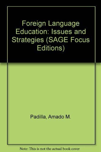 Stock image for Foreign Language Education : Issues and Strategies for sale by Better World Books