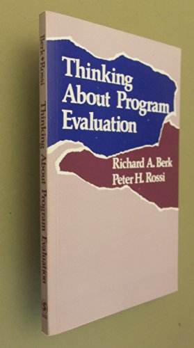 Beispielbild fr Thinking about Program Evaluation zum Verkauf von Better World Books