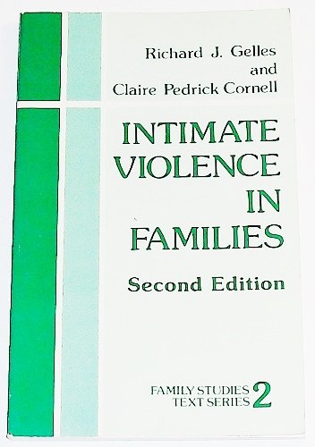 Stock image for Intimate Violence in Families (Family Studies Text series) for sale by Newsboy Books